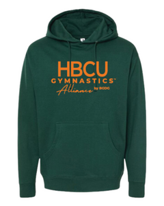 HBCU Gymnastics Alliance Hoodie - Green/Orange